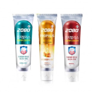 DENTAL CLINIC 2080 Gingivalis Professional-strength Gum Care Toothpaste/Антибактериальная зубная паста с экстрактом гинкго билоба 120 гр.